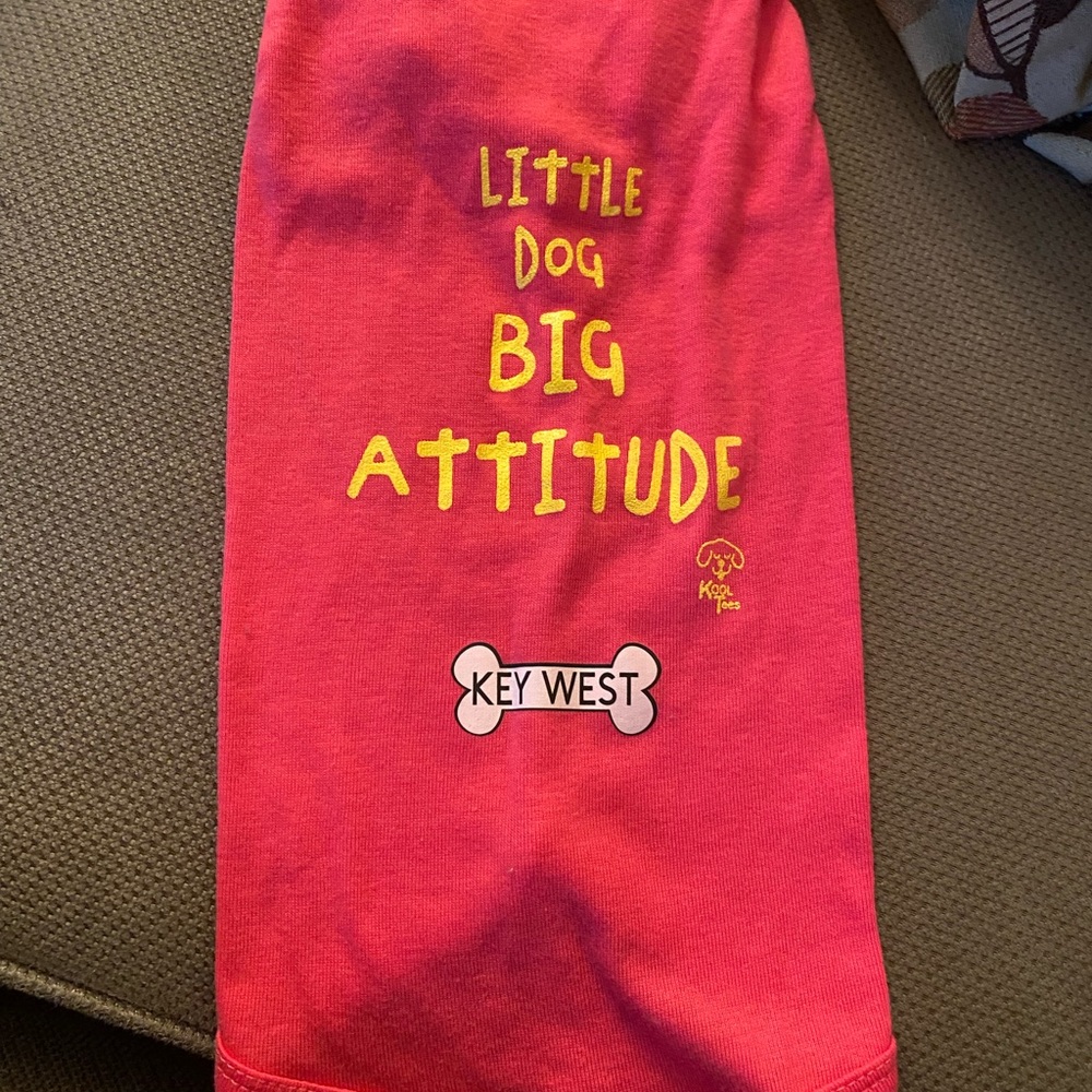 Little Dog Big Attitude Dog Shirt
